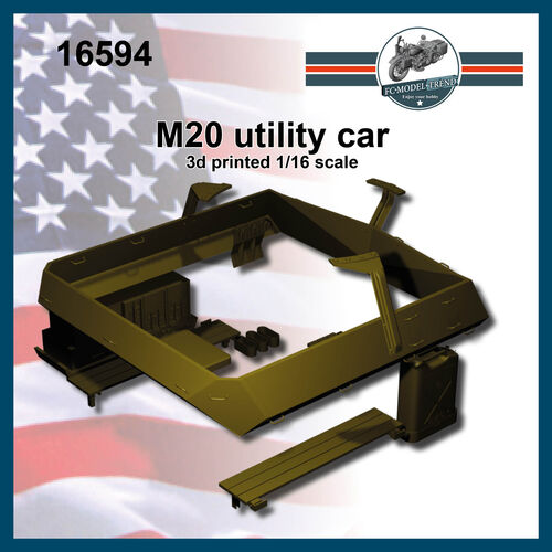 16594 M20 scout car, escala 1/16.