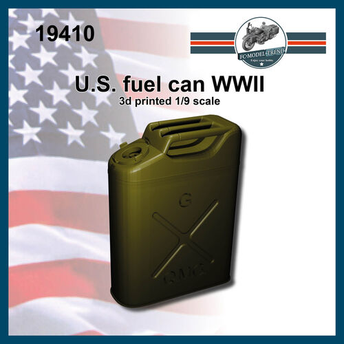 19410 Bidón de gasolina USA WWII, escala 1/9.