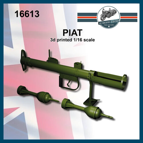 16613 PIAT, arma portátil anti tanque de infantería, escala 1/16