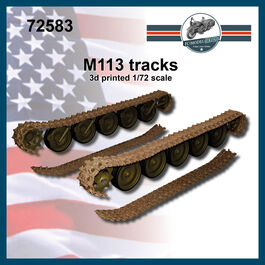 72583 M113 tren de rodaje, escala 1/72.