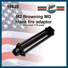 16628 Adaptador de fogueo para ametralladora M2 Browning escala 1/16.