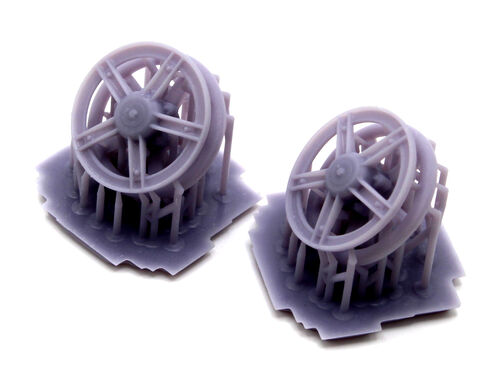 37331  Ruedas tensoras tempranas para T26, escala 1/35.