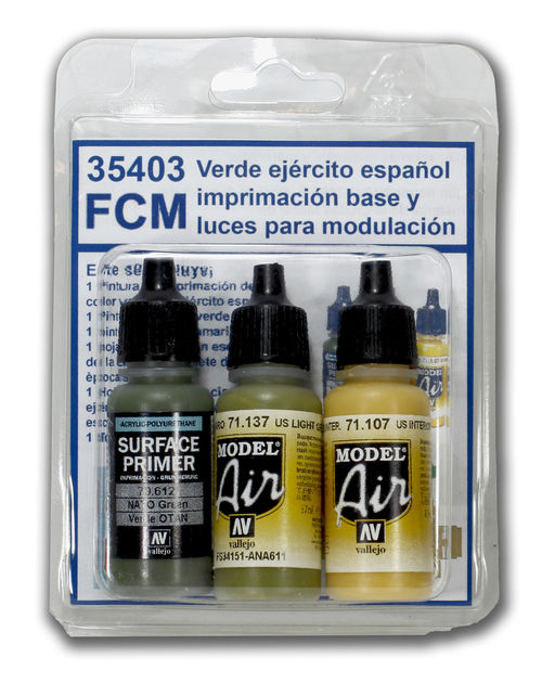 35403 Set de pintura ejército español