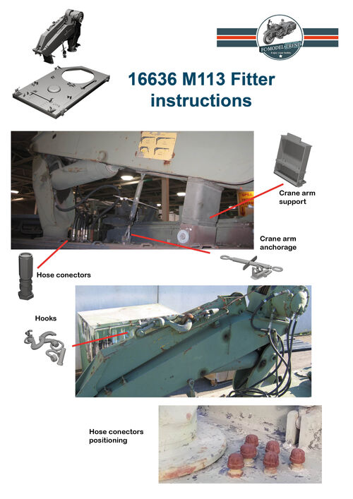 16636 M113 Fitter, escala 1/16.