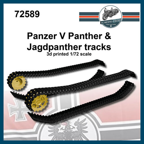 72589 Panzer V Panther orugas, escala 1/72.