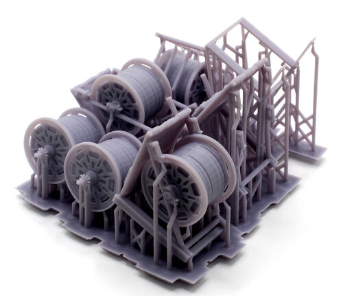16658 SdKfz 250/2 leichter Fernsprechpanzerwagen cable layer vehicle, 1/16 scale.