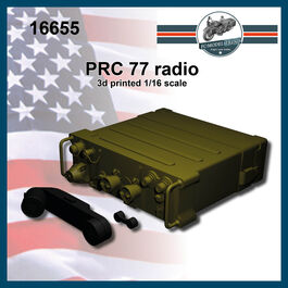 16655 PRC 77 radio, escala 1/16.