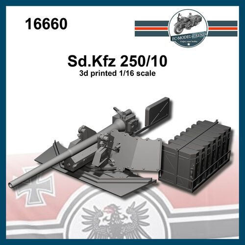 16660 SdKfz 250/10, escala 1/16.