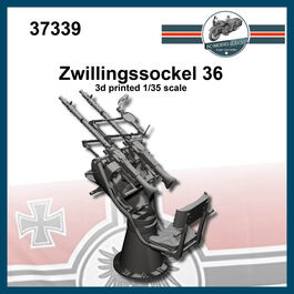 37339 Zwillingssockel 36, escala 1/35.