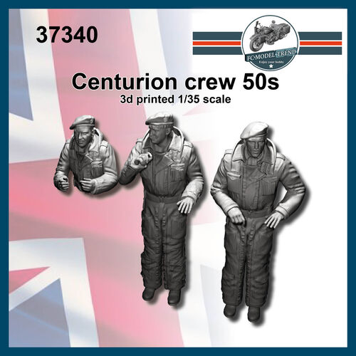 37340 Tripulación Centurion años 50, escala 1/35.