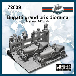 72639 Diorama Grand prix 1930, escala 1/72.