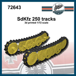 72643 SdKfz 250 cadenas, escala 1/72.