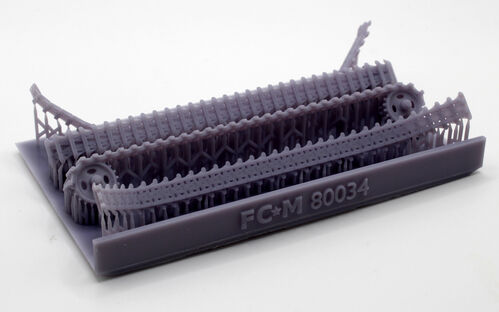 80034 Churchill cadenas, escala 1/76.