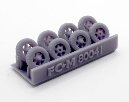 80041 Flak 18 ruedas con peso, escala 1/76.