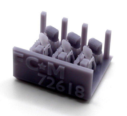 72618 Equipo soldado británico WWII, escala 1/72.