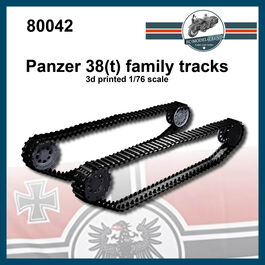 80042 Panzer 38t tracks, escala 1/76.