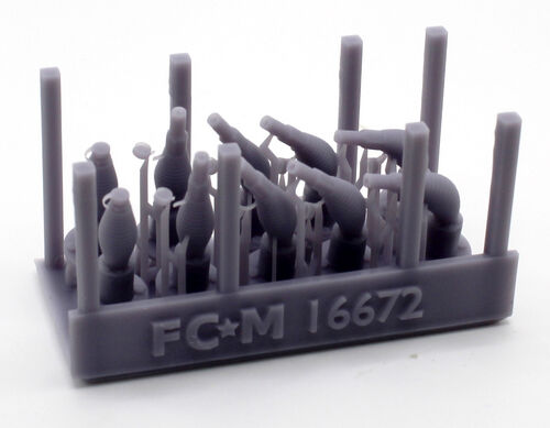 16672 Antenas USA AS1729, escala 1/16.