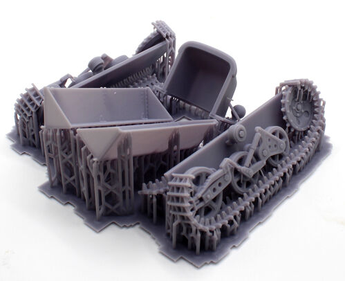 24482 Pioneer tractor ligero URSS, escala 1/24.