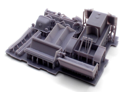 48626 Tractor ligero Pioneer URSS, escala 1/48.