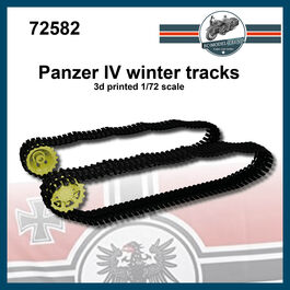 72582 Panzer IV cadenas de invierno, ostketten, escala 1/72.