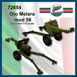 72654 Oto Melara mod 56, escala 1/72.