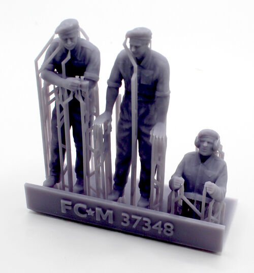 72656 Tripulación Chieftain, escala 1/72.