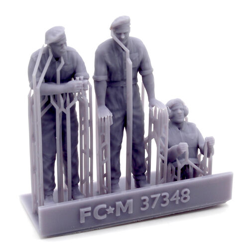 72656 Tripulación Chieftain, escala 1/72.