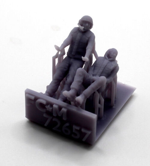 72657 Tripulación M113 IDF, escala 1/72.