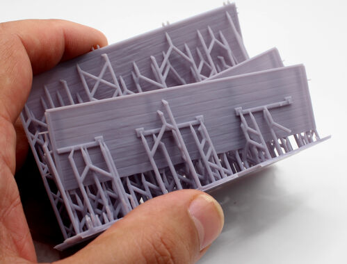 37353 Opel blitz plataforma trasera, laterales altos, escala 1/35.