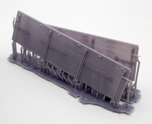 37353 Opel blitz plataforma trasera, laterales altos, escala 1/35.