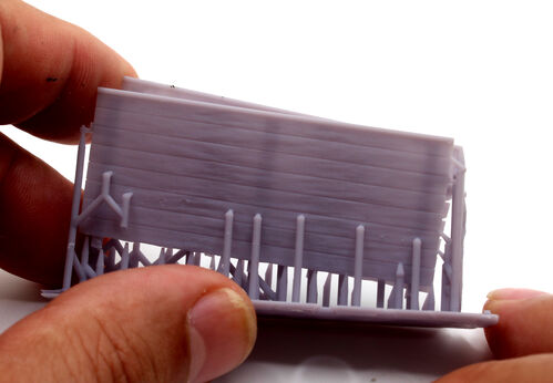 37353 Opel blitz plataforma trasera, laterales altos, escala 1/35.