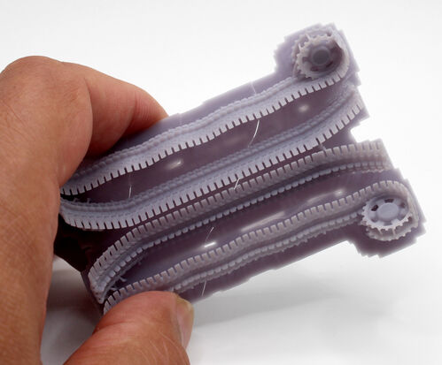 72584 Panzer III, cadenas winterketten, escala 1/72.