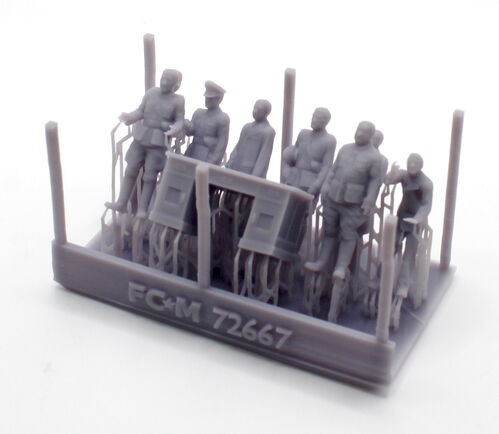 72667 "El bunker" escena de figuras escala 1/72