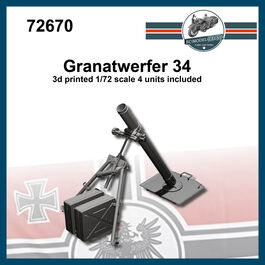 72670 Granatwerfer 34, escala 1/72.