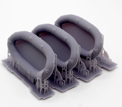 72677 Botes de goma alemanes WWII, escala 1/72.