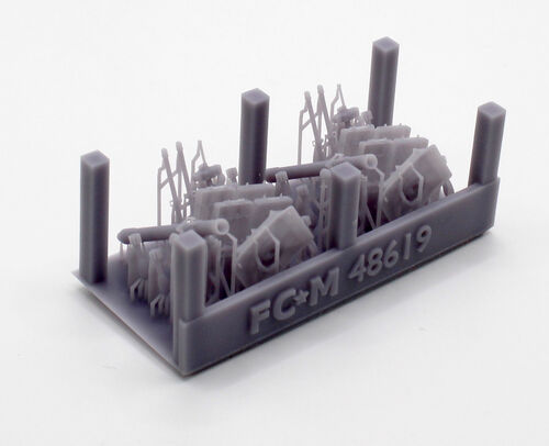 48619 Mortero GW 34, Granatwerfer 34, escala 1/48