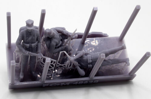 48628 Soldados polacos WWII, escala 1/48