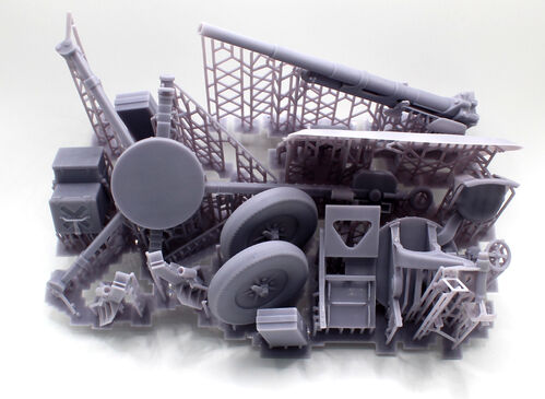 16676 Ordnance 2 pounder, escala 1/16.