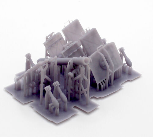 24484 Mortero  alemán WWII Granatwerfer GW 34, escala 1/24