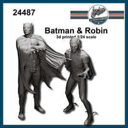24487 Batman & Robin, escala 1/24.