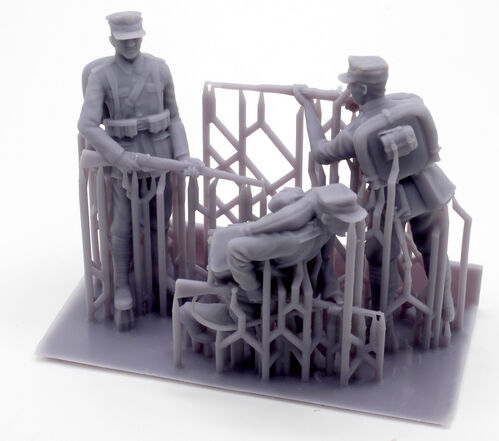 37355 Soldados polacos WWII, escala 1/35.