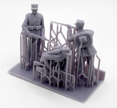 37355 Soldados polacos WWII, escala 1/35.