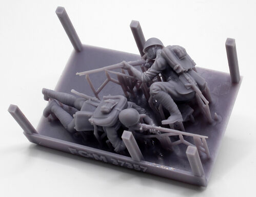 37357 Soldados polacos WWII, escala 1/35.