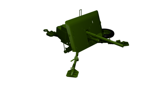 37358 Ordnance 2 pounder, escala 1/35.