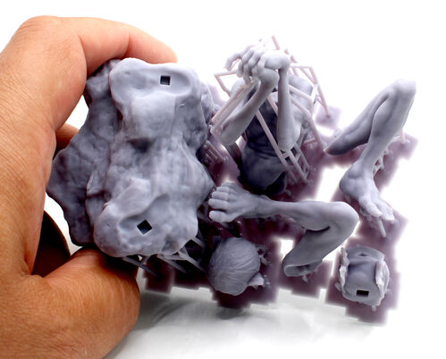 80042 Gollum, escala 1/12