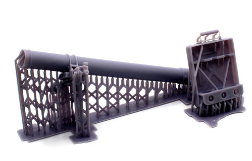 19415 Granatwerfer GW 34 German mortar WWII, escala 1/9.