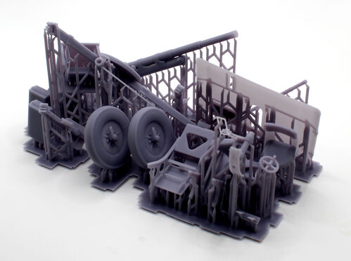 24485 Ordnance QF 2 pounder, escala 1/24.