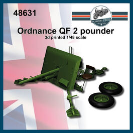 48631 Ordnance QF 2 pounder, escala 1/48.