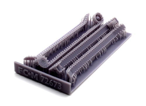 72673 Cadenas T54 para Sherman M4A4/Firefly, escala 1/72