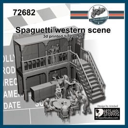 72682 Spaguetti western scene, escala 1/72.